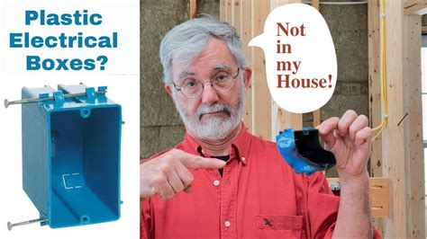 are metal electrical boxes better than plastic|installing a plastic electrical box.